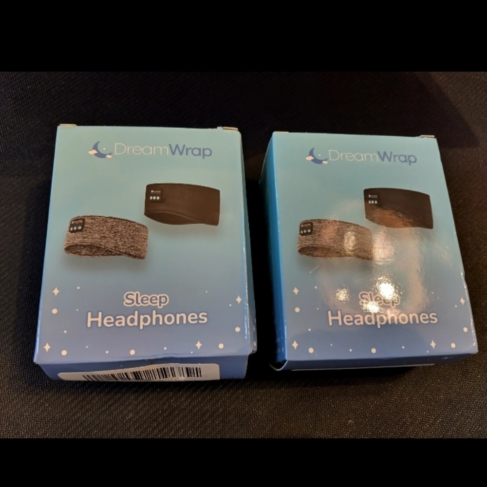 2 x DreamWrap Sleep Headphones